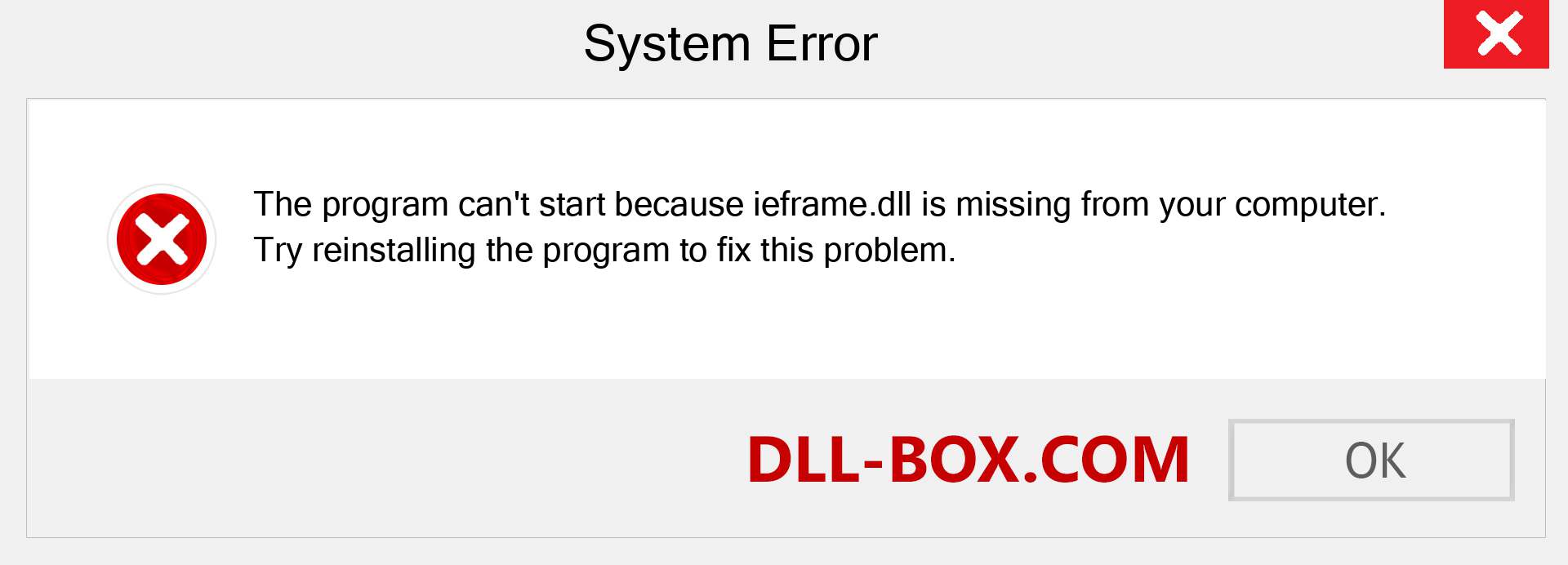  ieframe.dll file is missing?. Download for Windows 7, 8, 10 - Fix  ieframe dll Missing Error on Windows, photos, images