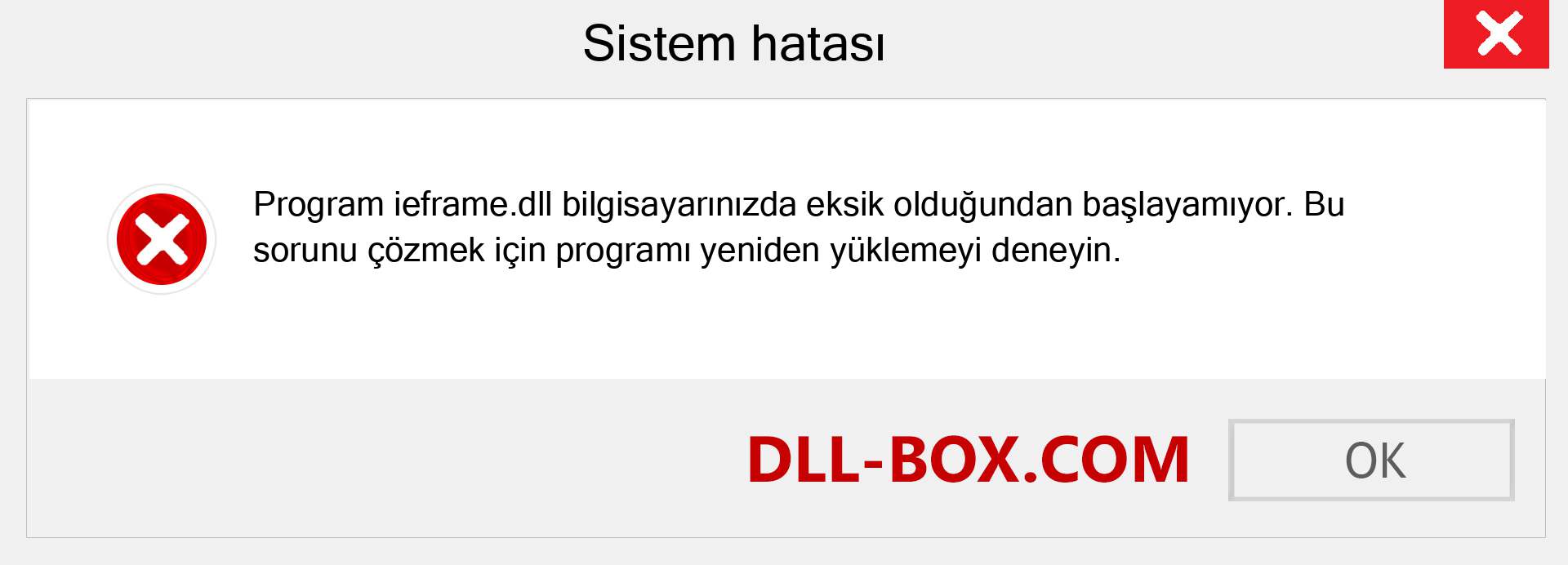 ieframe.dll dosyası eksik mi? Windows 7, 8, 10 için İndirin - Windows'ta ieframe dll Eksik Hatasını Düzeltin, fotoğraflar, resimler